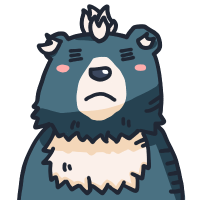 たろうくまのオリジナルイラスト